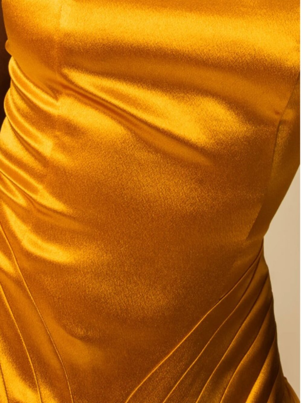 Yaura Samara Dress NWT Gold Maxi Dress - Picture 5 of 5